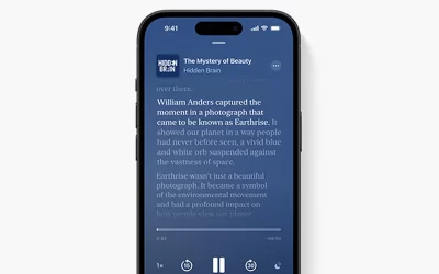 Nem kell foglalkoznod podcastod szöveges leiratával, az Apple tavasztól megcsinálja a teljes adásra helyetted